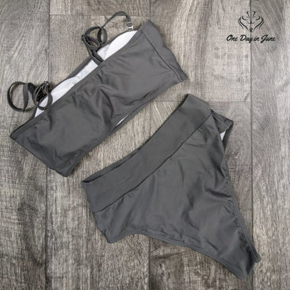 Pink Queen Removable Strap Bikini Swimsuit Size M