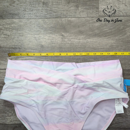 Cupshe Plus Size High Waist Bikini Bottom Size 1X