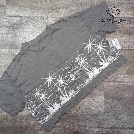 Flirtitude Crop Short Sleeve Tee Shirt Size XXL