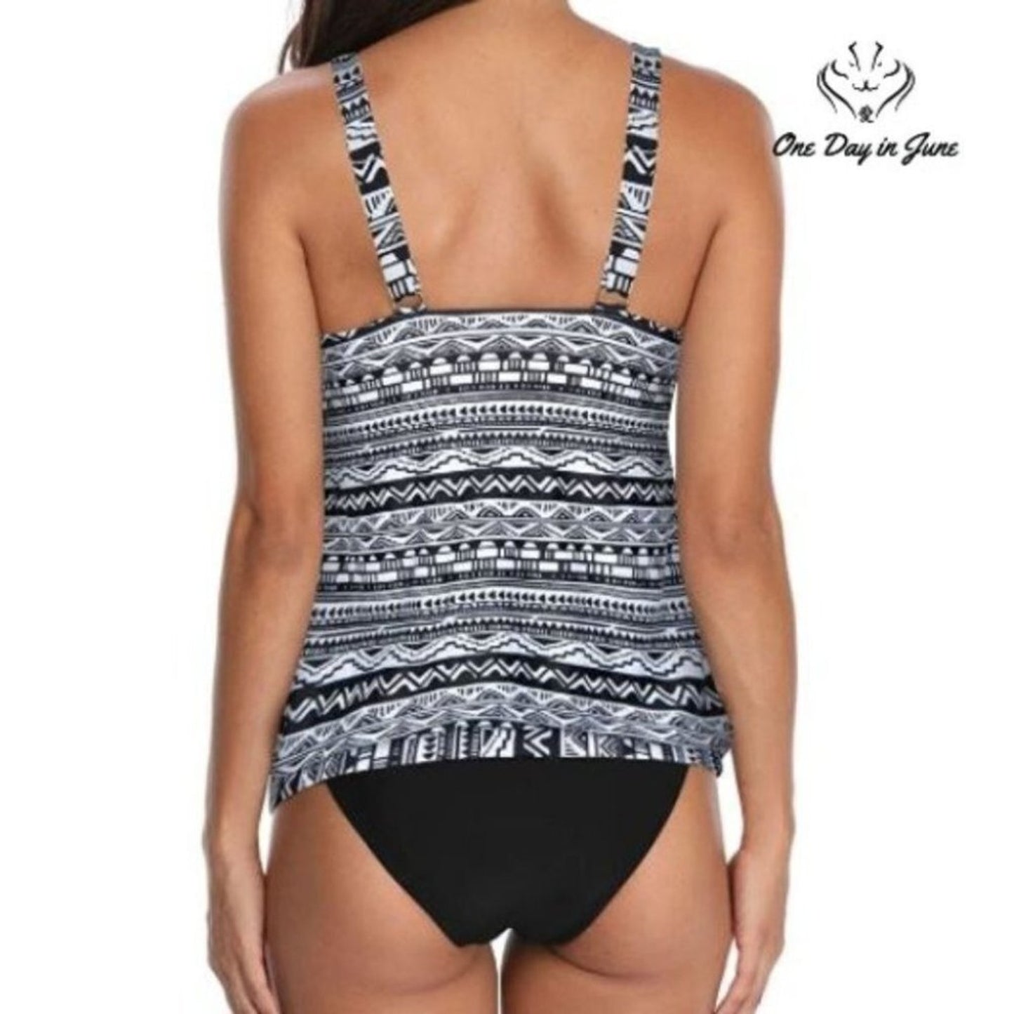Yonique Blouson Tankini Size 20W