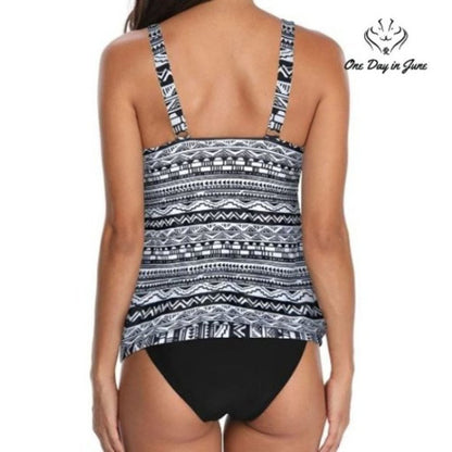 Yonique Blouson Tankini Size 20W