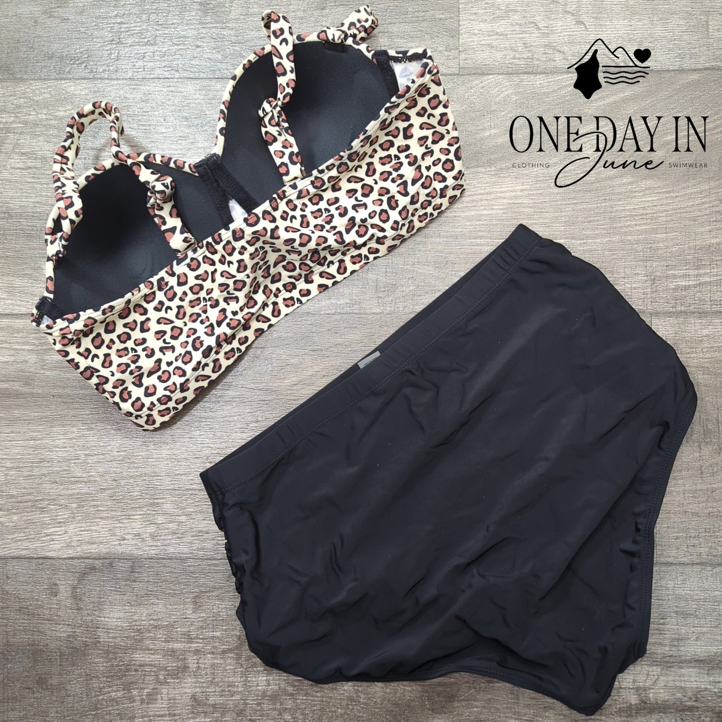 CharmLeaks Push Up High Waist Bikini Swimsuit Size L