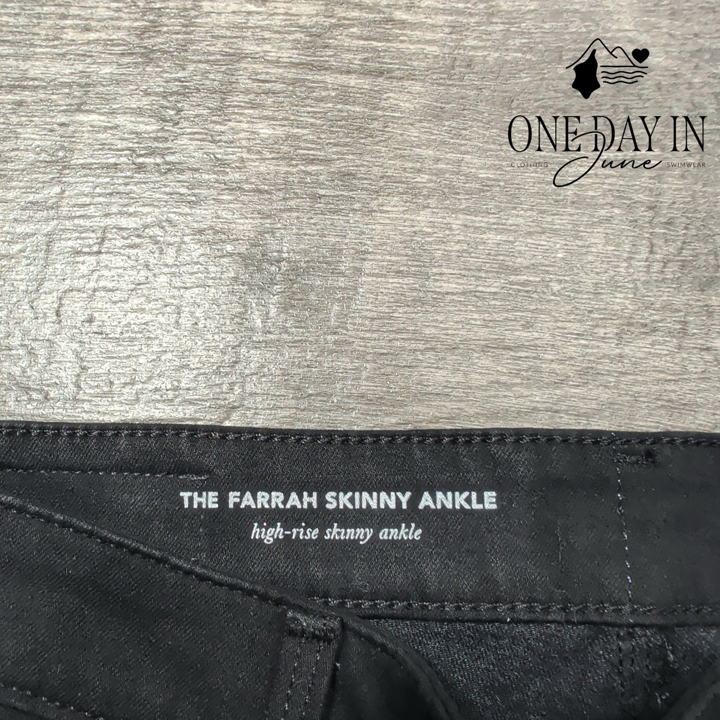 AG Adriano Goldschmied The Farrah Skinny Ankle Jean High Rise Stretch NWT Size 4