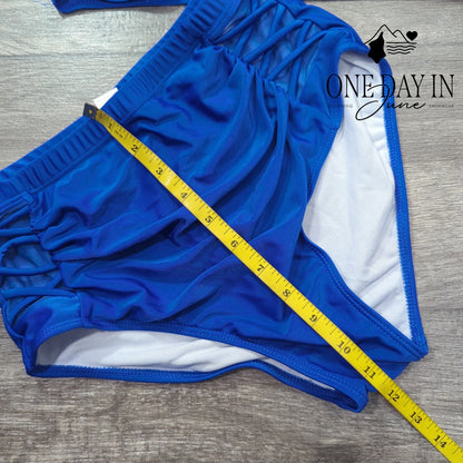 CharmLeaks High Waist Bikini Swimsuit Size L