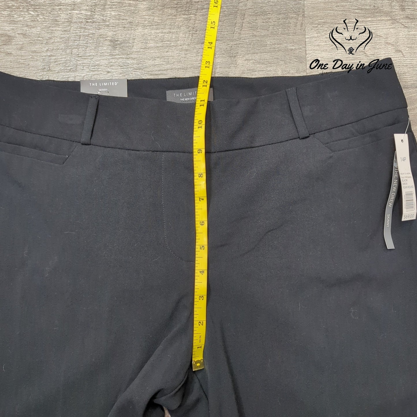 The Limited The New Drew Petite Mid Rise Skinny Pants Size 14P