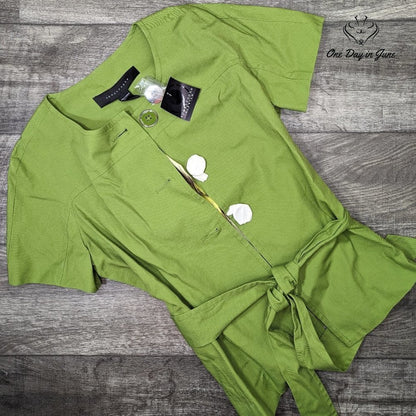 Apostrophe Belted Jacket Size XL