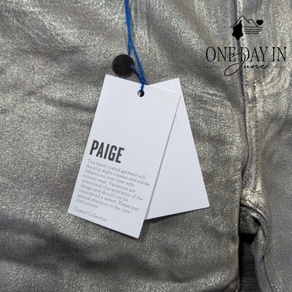 Paige Coated Denim Verdugo Ultra Skinny Jeans Size 10 (30)