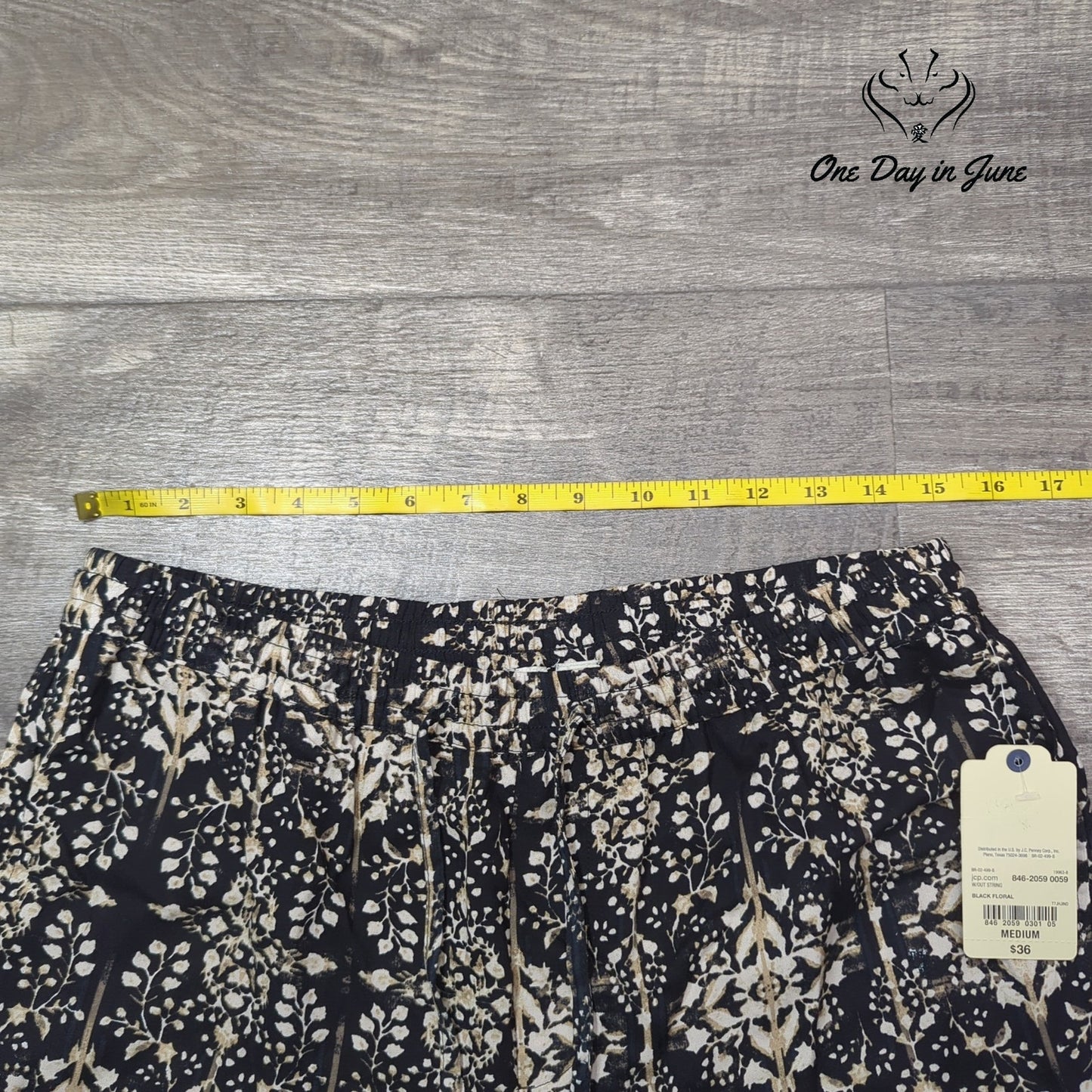 St. John's Bay Drawstring Casual Pants Size M