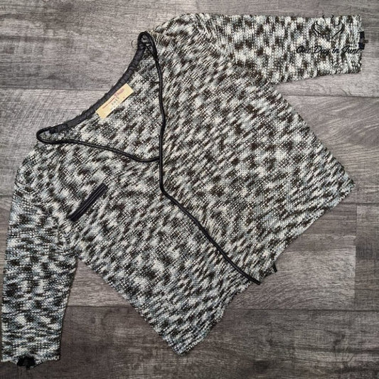 Tom Tailor Women's Knit 3/4 Sleeve Cardigan Sweater Size M