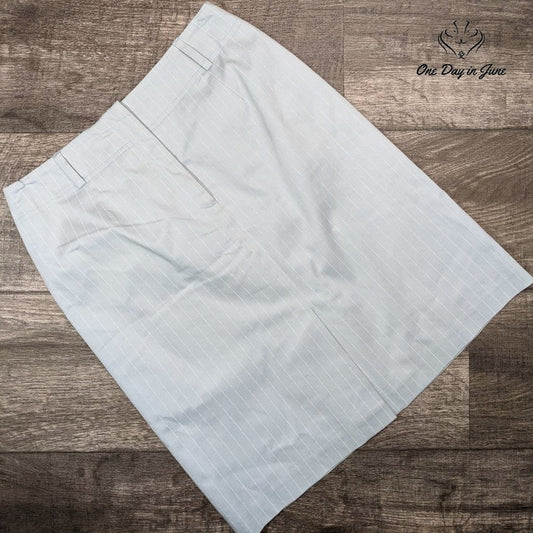 Talbots Petites Striped Skirt Size 6