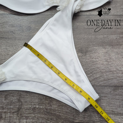 CharmLeaks Bandeau Bikinni Swimsuit Size L