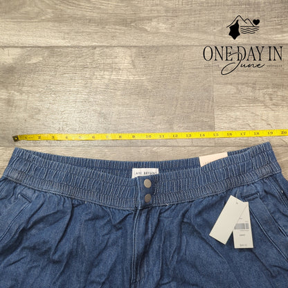 Lane Bryant Petite Mid Rise Crop Jeans Size 20