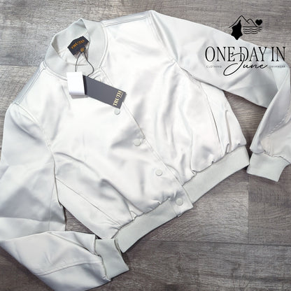 Truth Crop Snap Front Jacket Size S