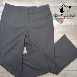 Style & Co Curvy Fit Tummy Control Trouser Pants Size 16