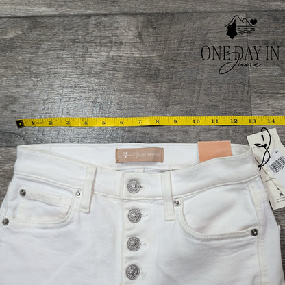 7 For All Mankind High Waist Crop Jeans Size 0 (25)