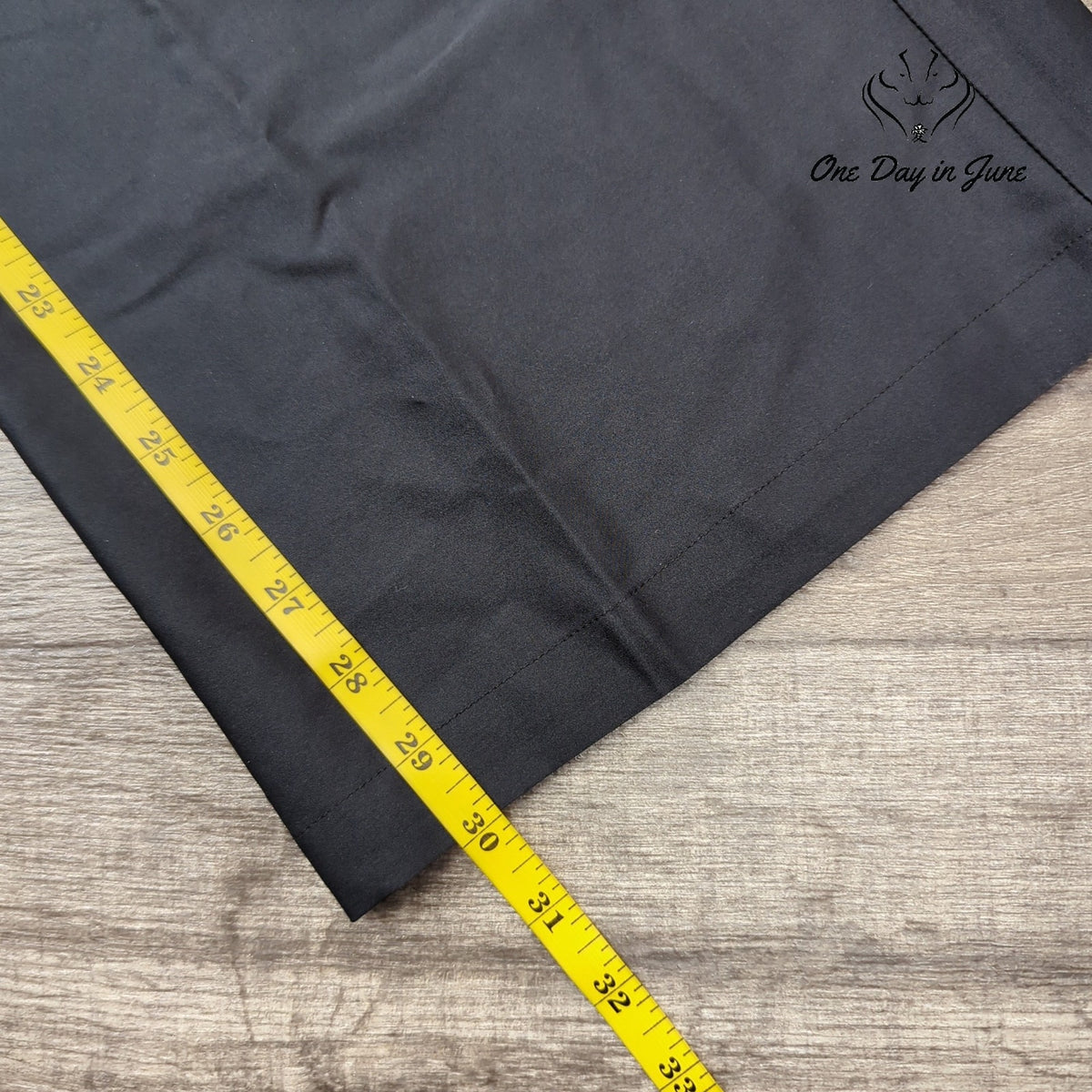 We Wore What Wide Leg Utility Cargo Pants Black NWT $128 Size M