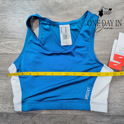 Speedo Turkish Sea Crop Top Size XS