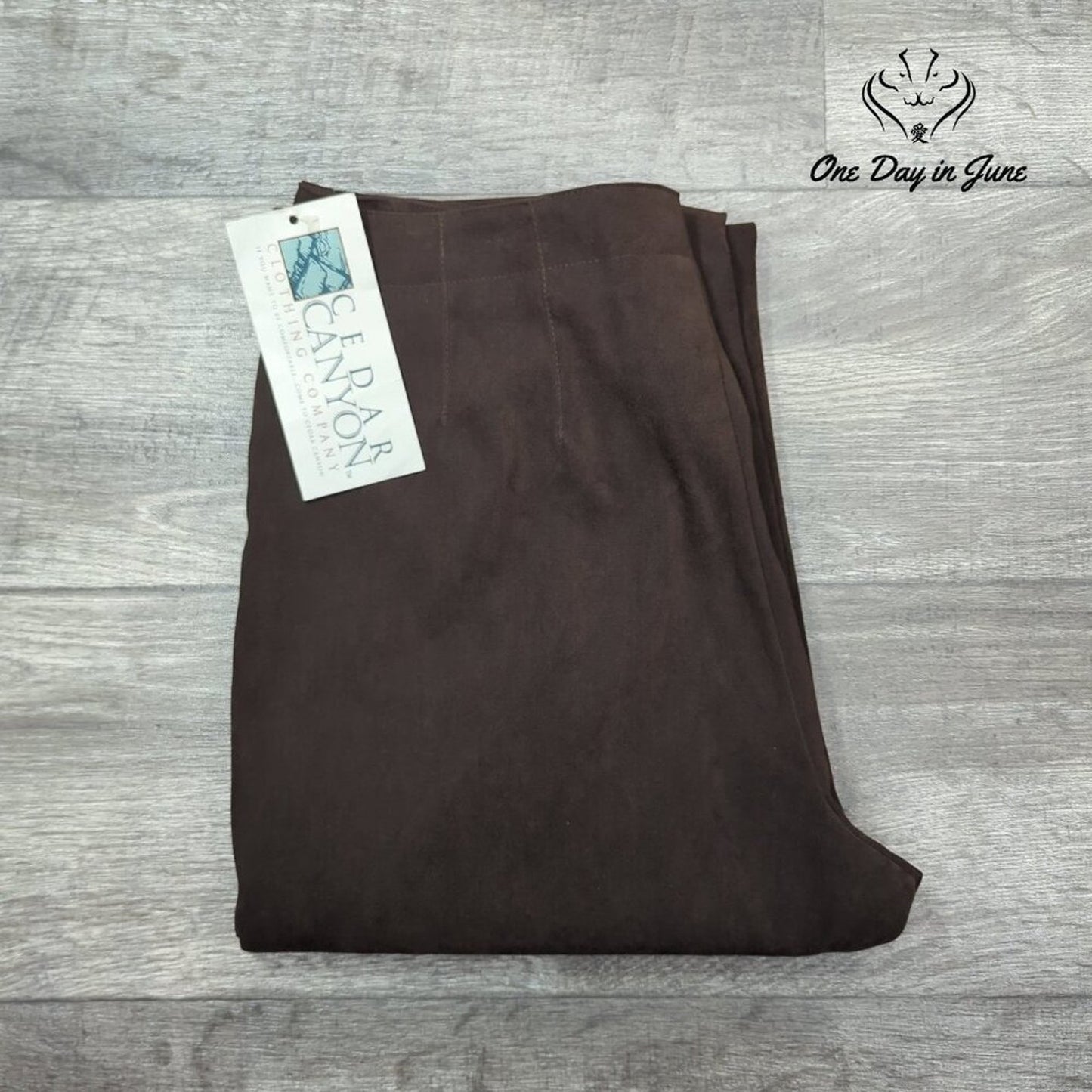 Cedar Canyon Straight Leg Hip Zipper Pants Size 14