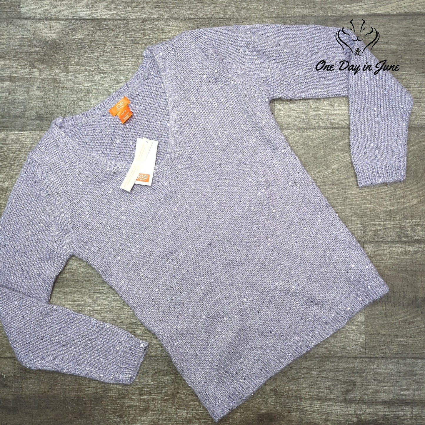 Joe Fresh Long Sleeve V Neck Sweater Size XS