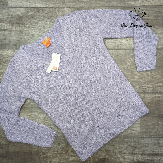 Joe Fresh Long Sleeve V Neck Sweater Size XS