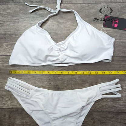 Shekini Cut Out Strappy Bikini Swimsuit Size XL
