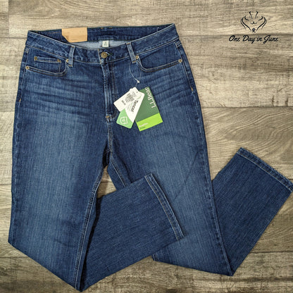 L.L.Bean Stonewashed Favorite Fit Straight Leg Jeans Size 16