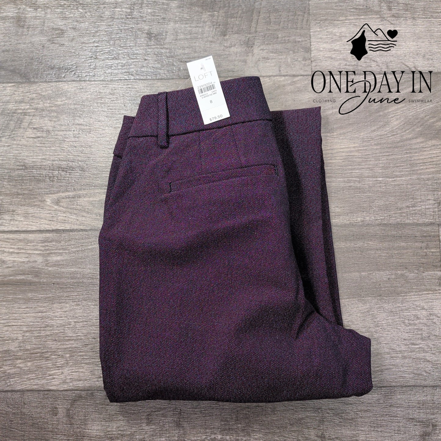 Loft Julie Trouser Pants Size 8