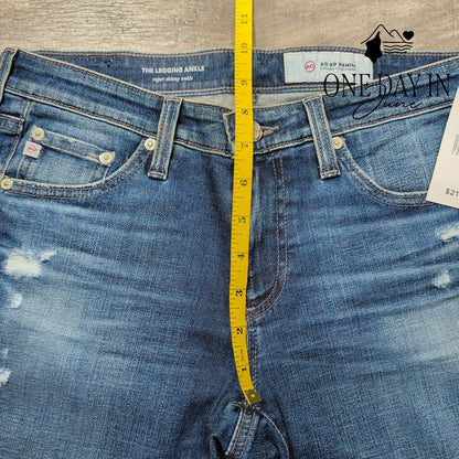 AG Adriano Goldschmied The Legging Ankle Super Skinny Ankle Jeans Size 4 (27)