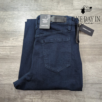 Kenneth Cole High Rise Barrell Leg Ankle Length Jeans Size 8