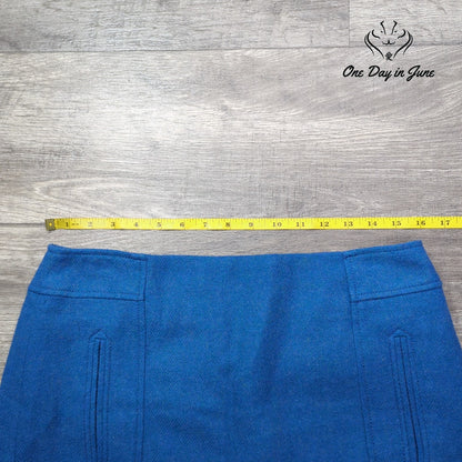 Talbots Wool Mini Skirt Size 8