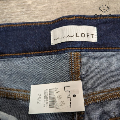 Loft Skinny Crop Jeans Size 2
