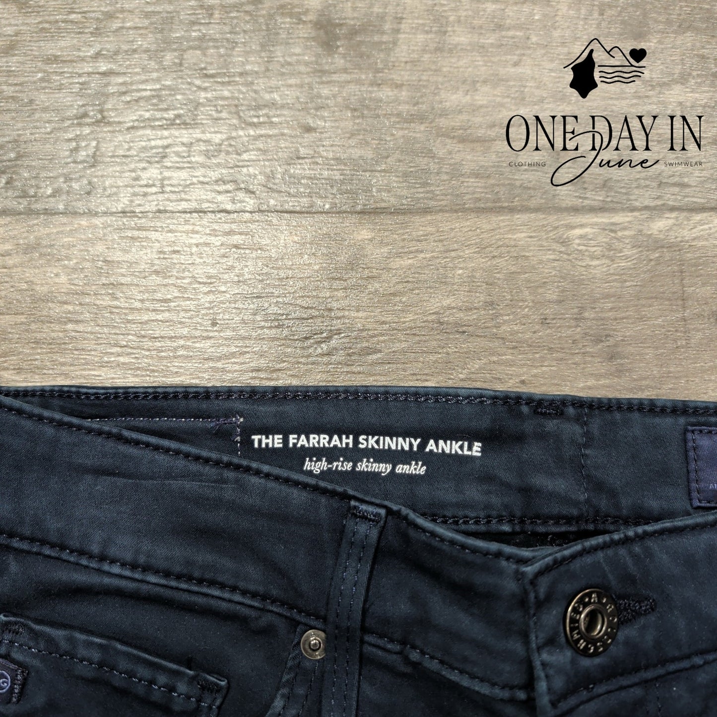 AG Adriano Goldschmied Farrah Skinny Ankle Jeans High Rise NWT $215 Size 4 (27)