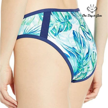 Next Wave Catcher Retro Bikini Bottom Swimsuit Size M