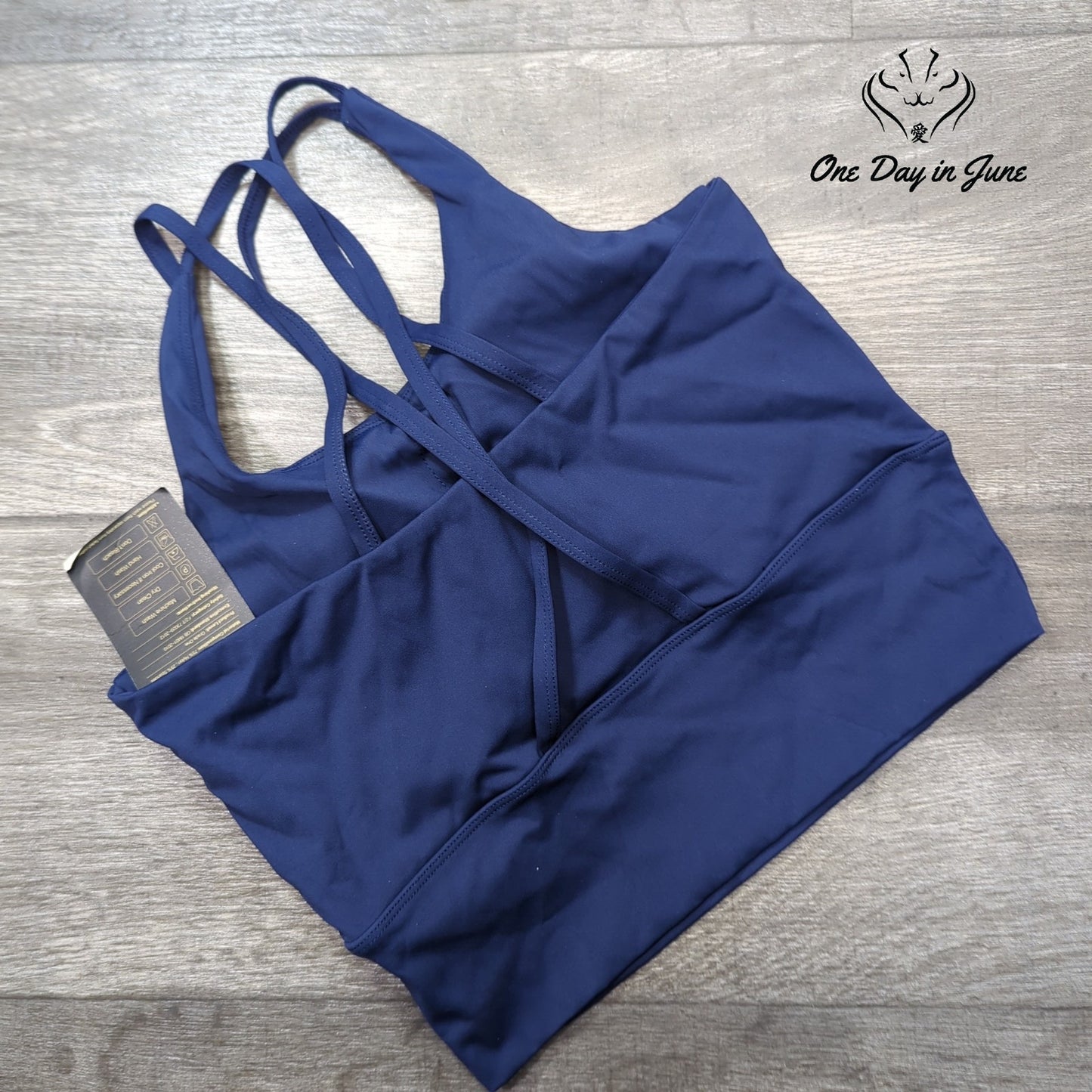Zeeshy Padded Yoga Top Size S