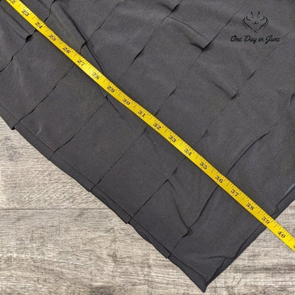 Jones Wear Cross Front Sleeveless Tiered Midi Dress Size 8