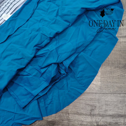 CharmLeaks Skirted Tankini Swimsuit Size M