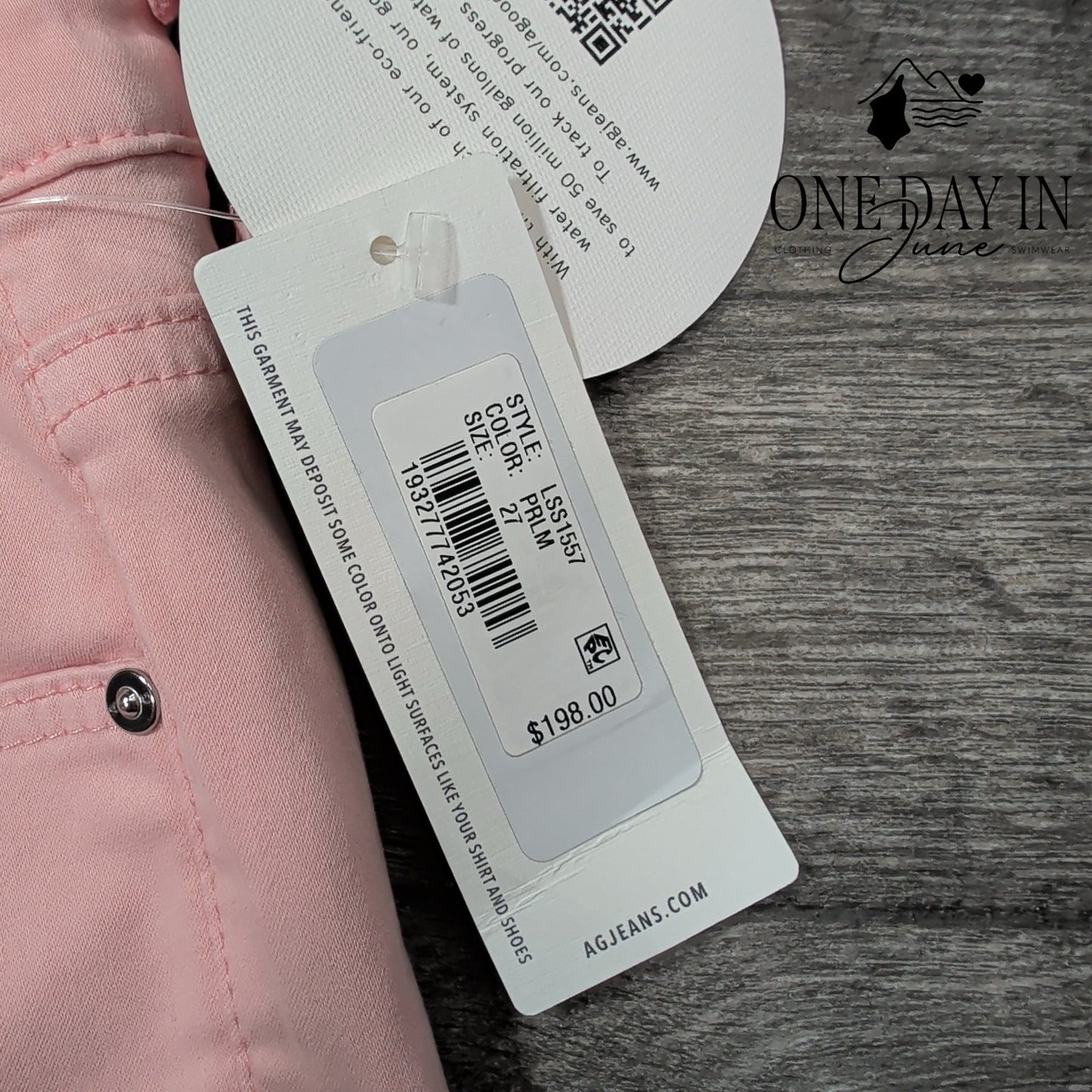 AG Adriano Goldschmied The Prima Crop Jeans Size 4 (27)