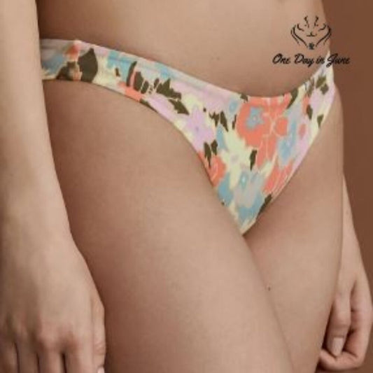 RVCA On The Road Medium Coverage Bikini Bottom Size M