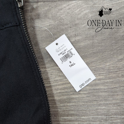 Gap Skinny High Rise Side Zip Pants Size 8 Tall