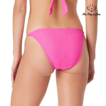Sugar Beach Textured Hipster Bikini Bottom Size L