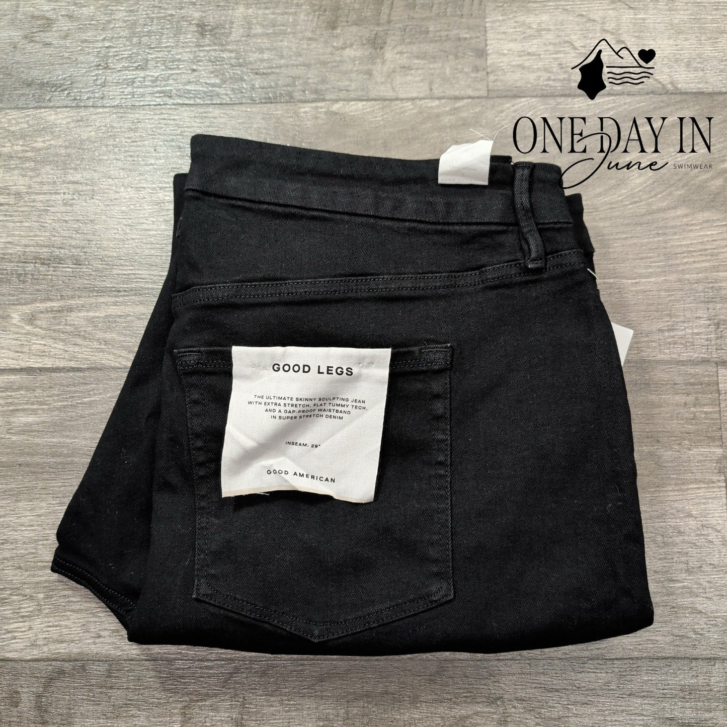 Good American Good Legs Skinny Jeans Size 28
