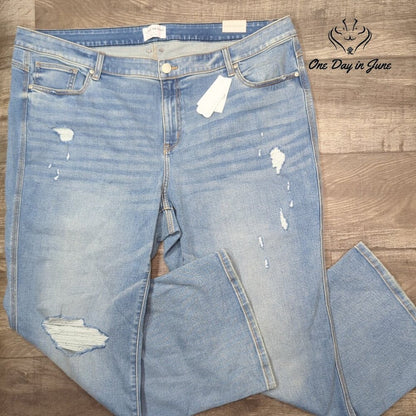 Lane Bryant Body Icon Signature Fit Mid Rise Jeans Size 26