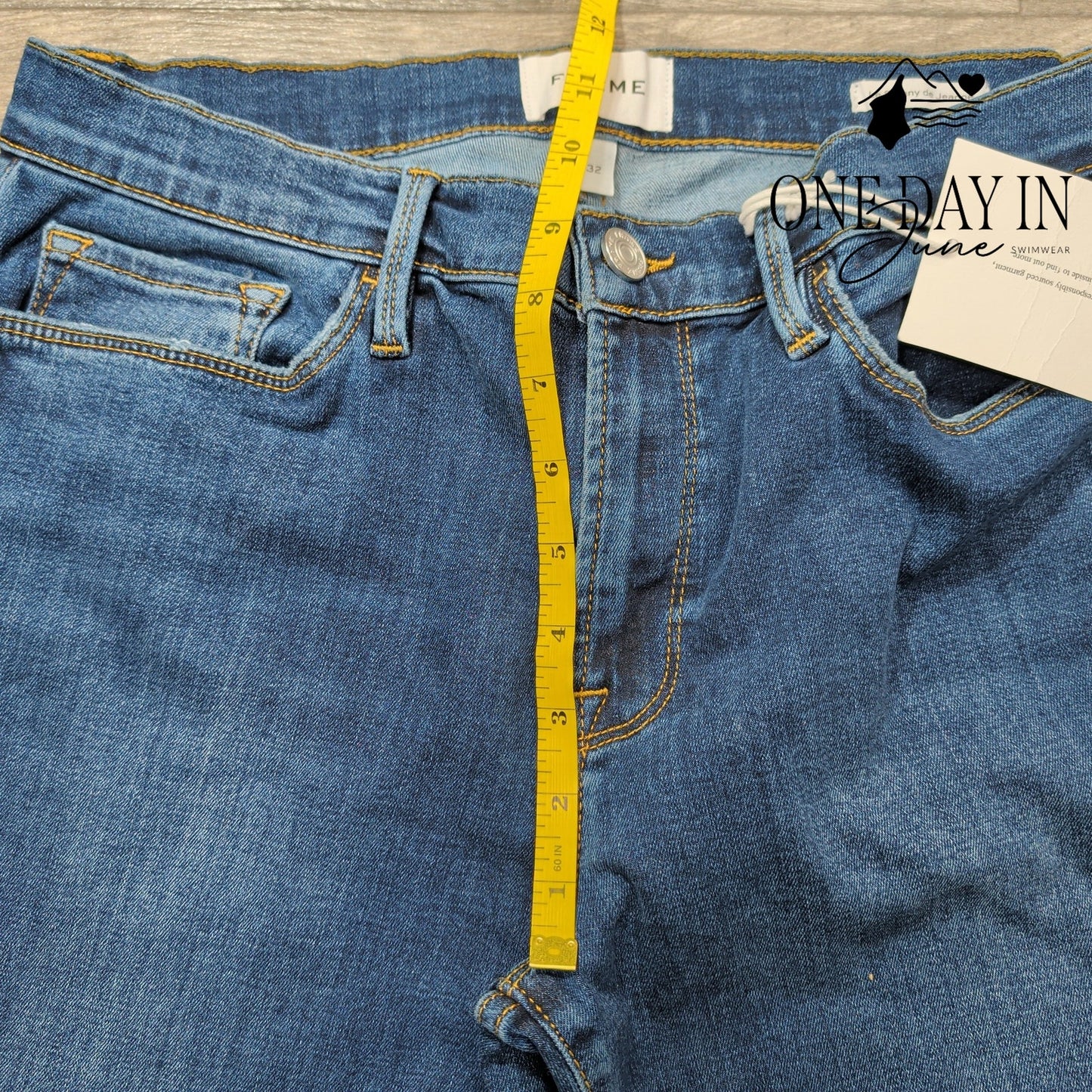 Frame Le Skinny De Jeanne Mid Rise Jeans Size 14 (32)