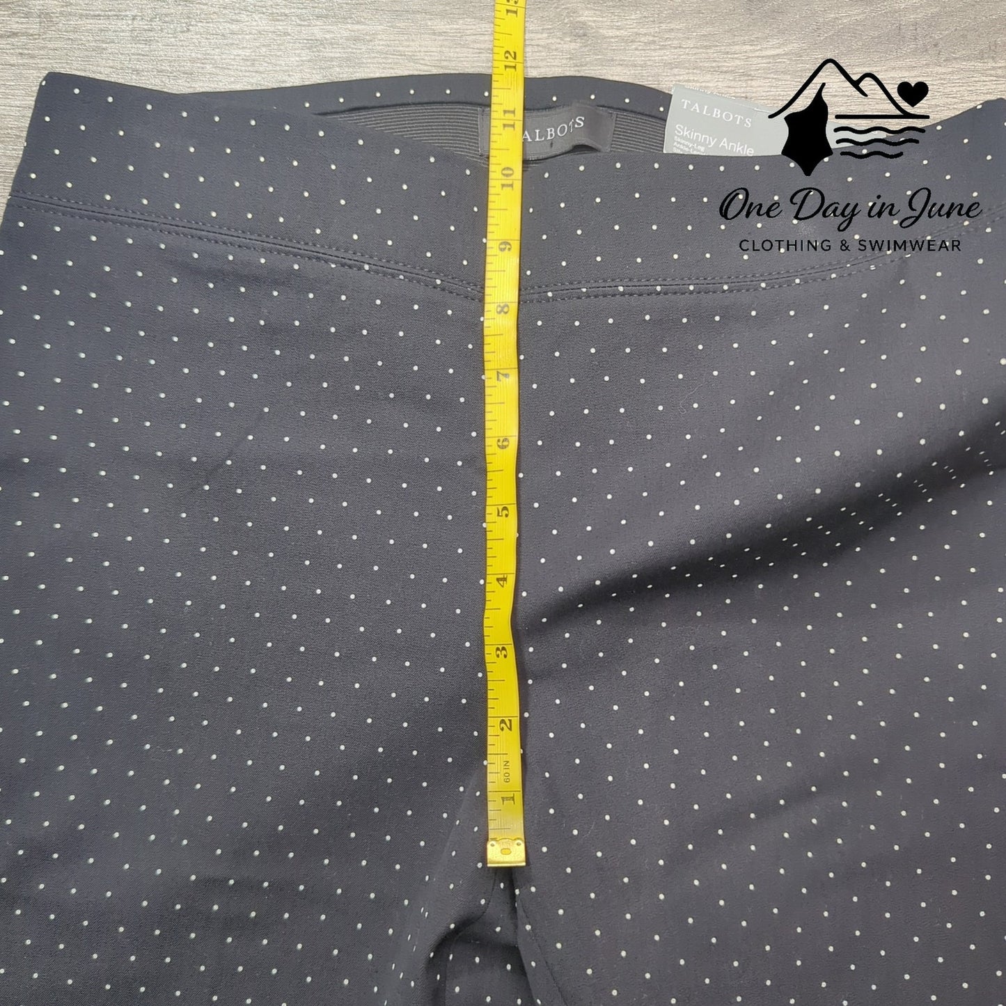 Talbots Pull On Skinny Ankle Pants Size 6