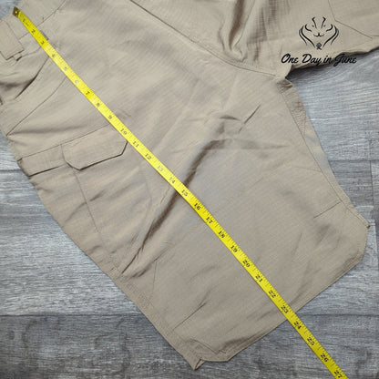 Outdoor Equipment Mens Ripstop Cargo Hiking Shorts Khaki Tan NWT Size 2XL