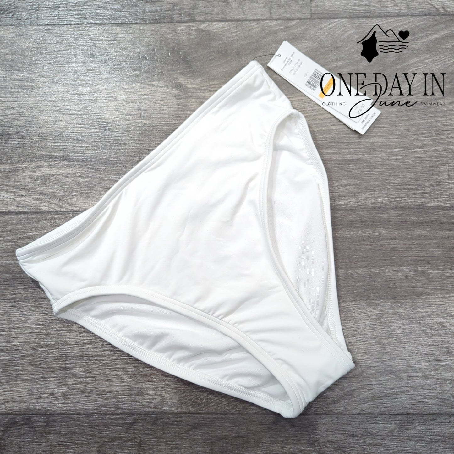 Carmen Marc Valvo Smooth Shaping Bikini Bottom Size S