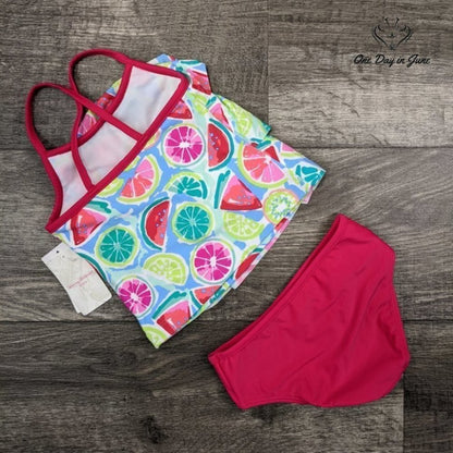 Tommy Bahama Layered Tankini Swimsuit Size 24 Mths