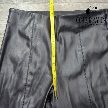 Ann Taylor Petite Faux Leather Pants Size MP