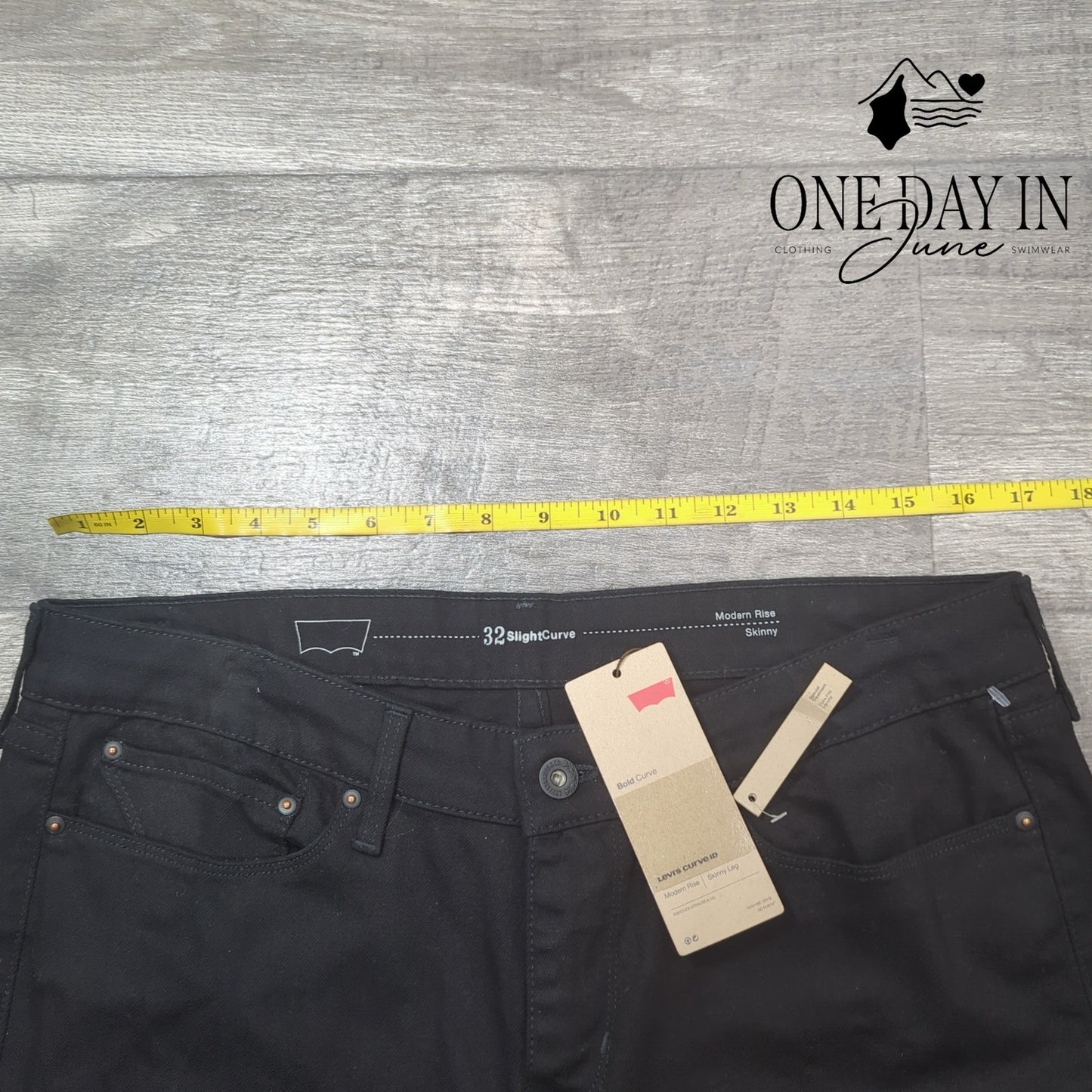 Levis Curve ID Modern Rise Skinny Jeans Size 32 (14)