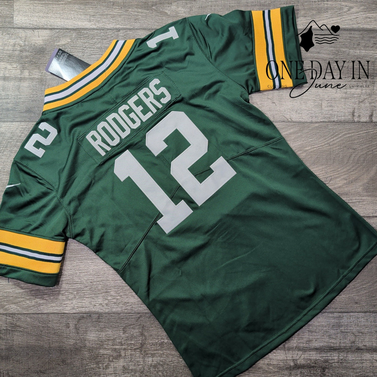 NFL Team Apparel Green Bay Packers Aaron Rodgers #12 Women's NWT Size XL